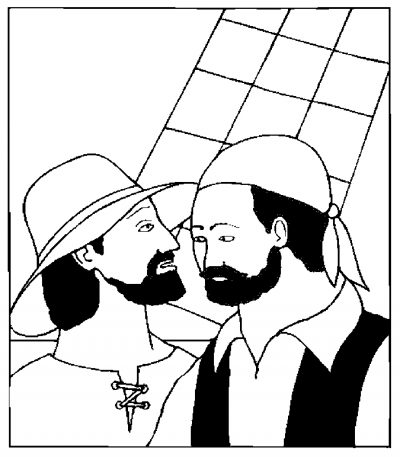Sailors Coloring Page