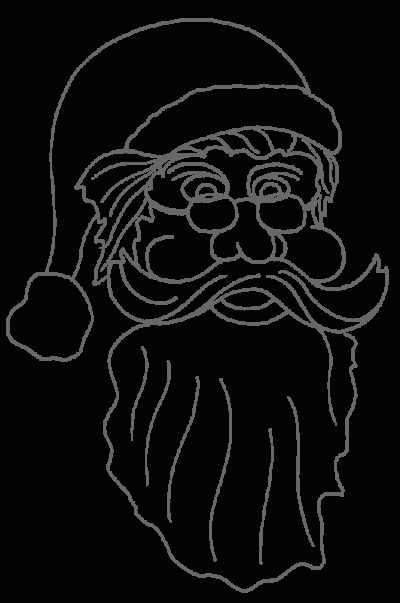 Santa Coloring Page