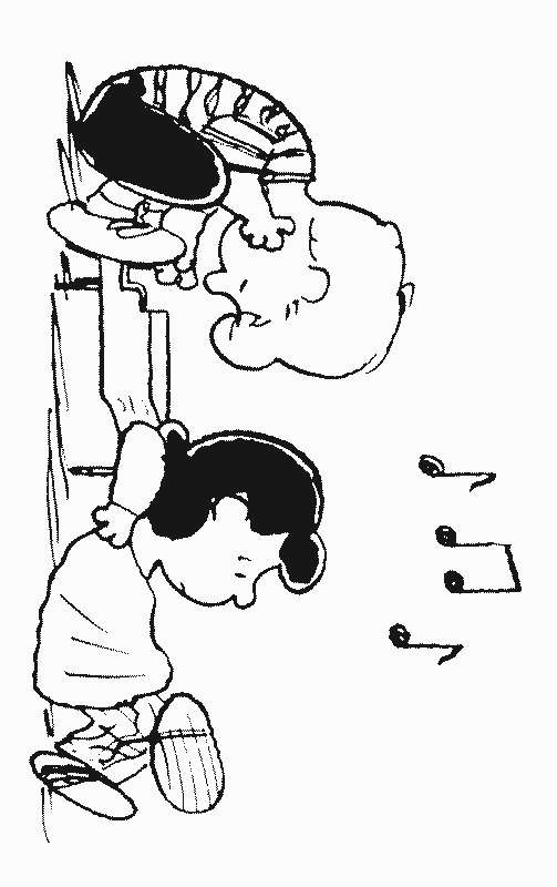 Schroeder Coloring Page