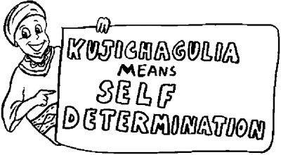 Self Determination Coloring Page