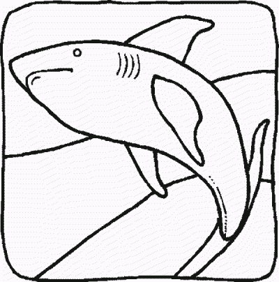 Sharkr Coloring Page