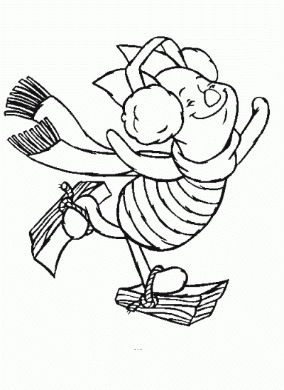 Skate Coloring Page