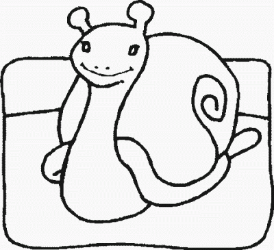 Snailr Coloring Page