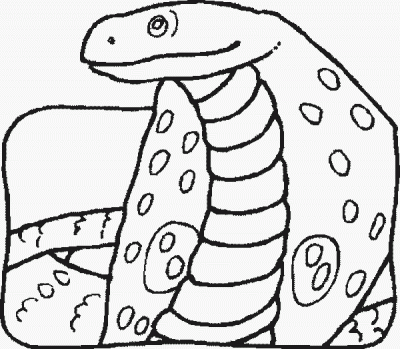 Snaker Coloring Page