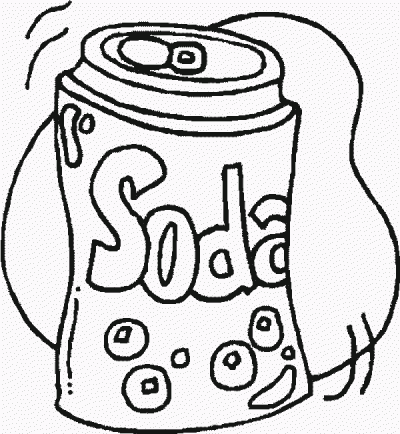 Sodacan Coloring Page