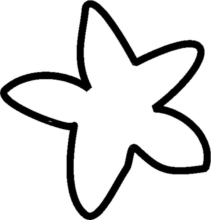 Starfishbw Coloring Page