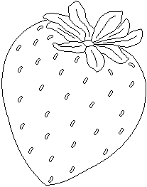 Strwbry Coloring Page