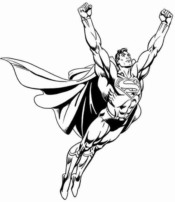 Super Coloring Page