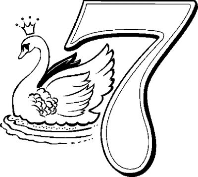 Swans Coloring Page