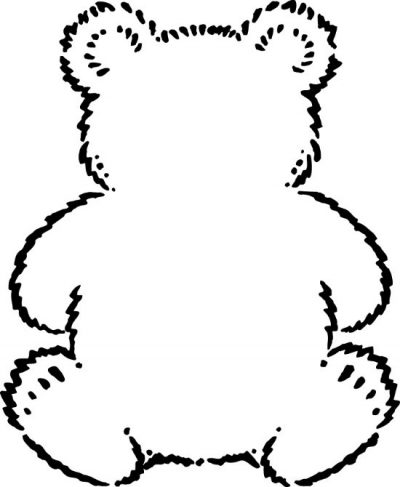 Teddybear Coloring Page