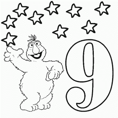 Telly Coloring Page