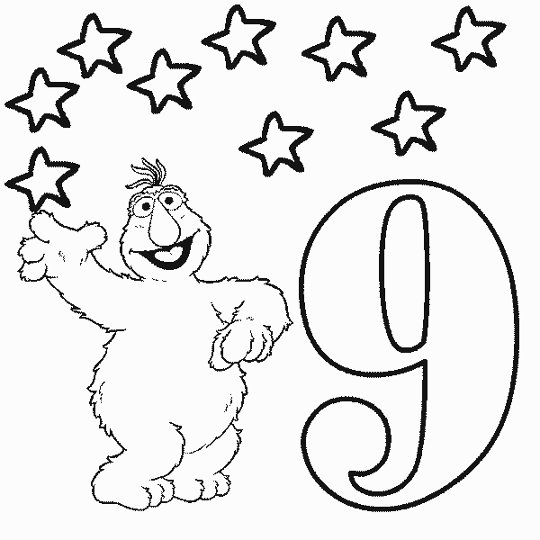 Telly Coloring Page