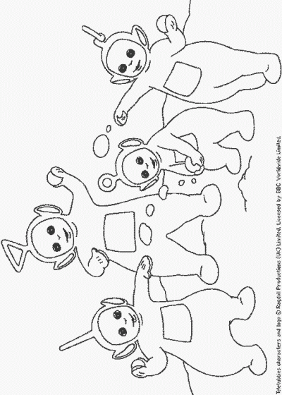 Throwing Coloring Page