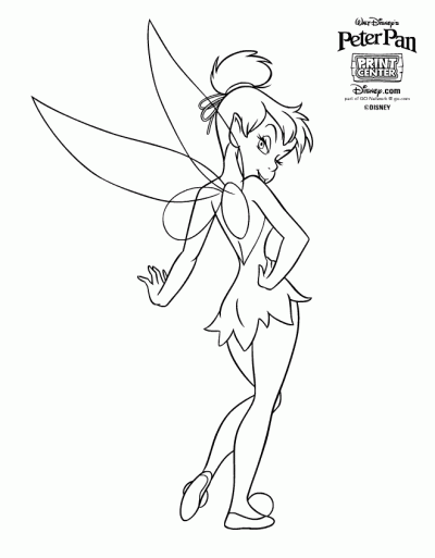 Tink Coloring Page
