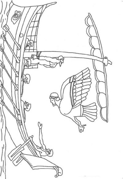 Ulysses Coloring Page