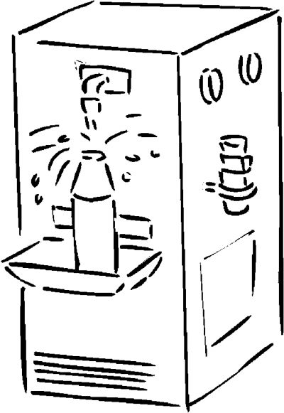Water Machine Coloring Page