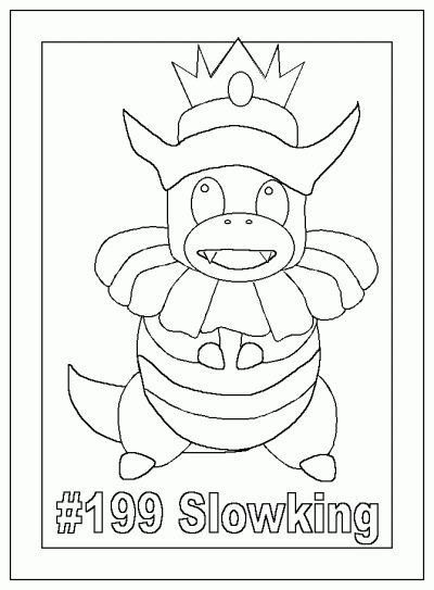 Bposterslowking Coloring Page