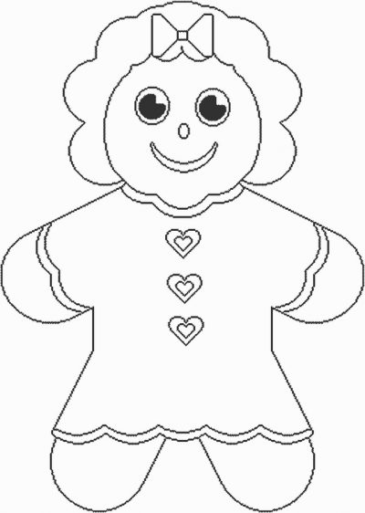 Gbwman Christmas Coloring Page