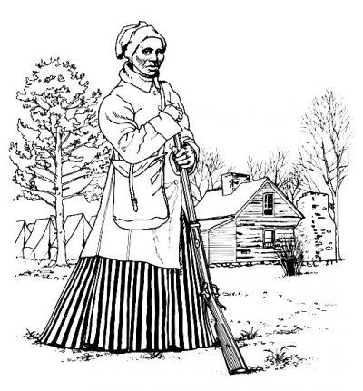 Htubman Coloring Page