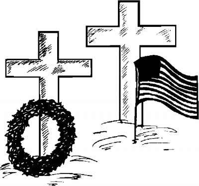 Crosses &#8211; Memorial Coloring Page