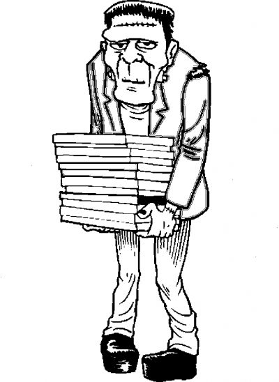 Frankenstein &#8211; Student Coloring Page
