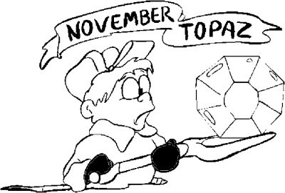 November &#8211; Topaz Coloring Page