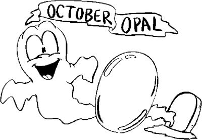 October &#8211; Opal Coloring Page