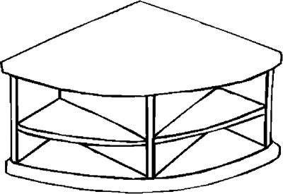 Table &#8211; Corner Coloring Page